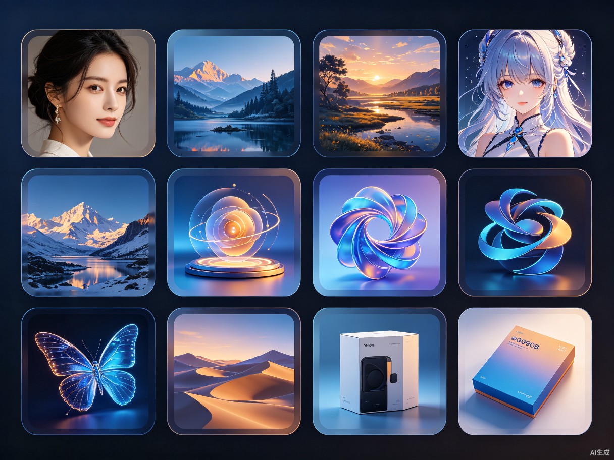 AI 生成作品精选展示